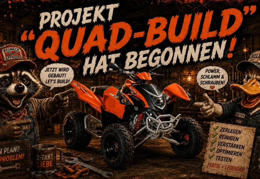 Projekt "QUAD-BUILD" hat begonnen!