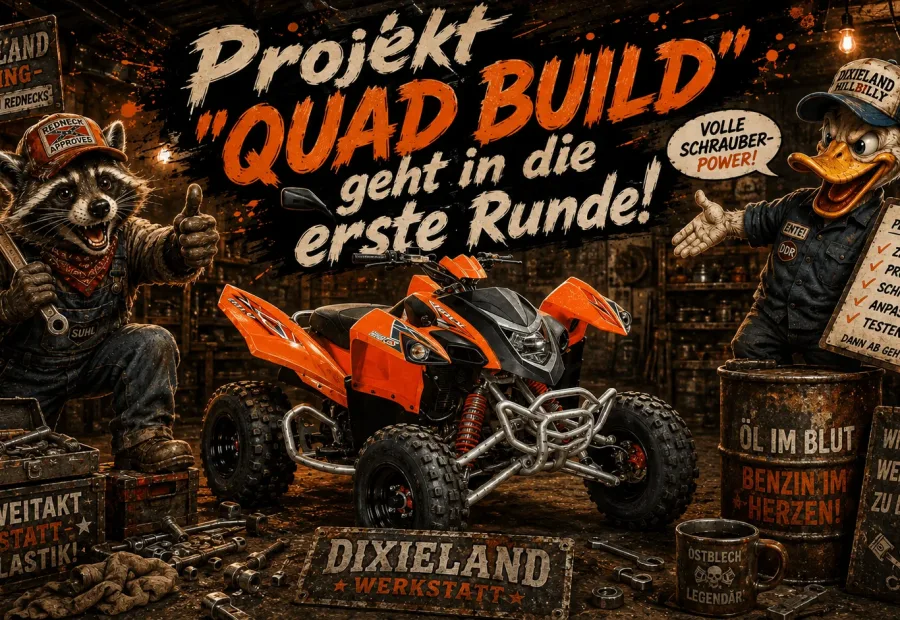Projekt "QUAD BUILD" geht in die erste Runde!