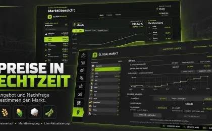 FS25 Global Market – Angebot, Nachfrage, dein Markt