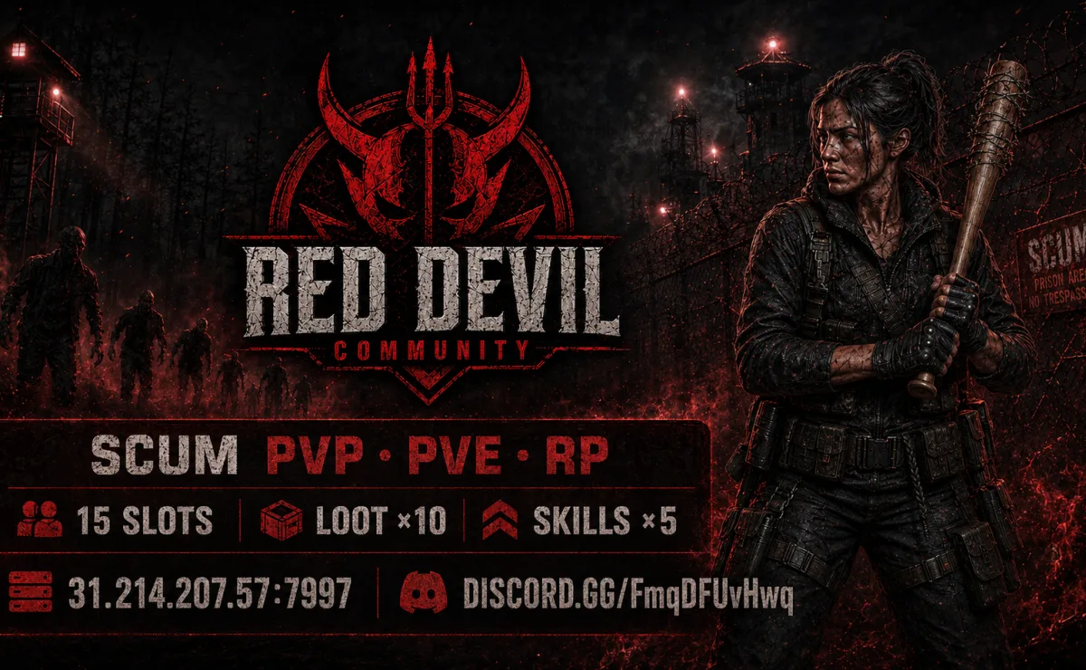 🔥 RED DEVIL COMMUNITY – DEIN NEUES SCUM-ZUHAUSE 🔥