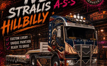 DXL Iveco Stralis A-S-S Hillbilly