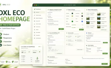 DXL Eco Homepage FREE/PAID